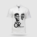 Nigeria Will Be OK polo shirt featuring campaign design for casual
