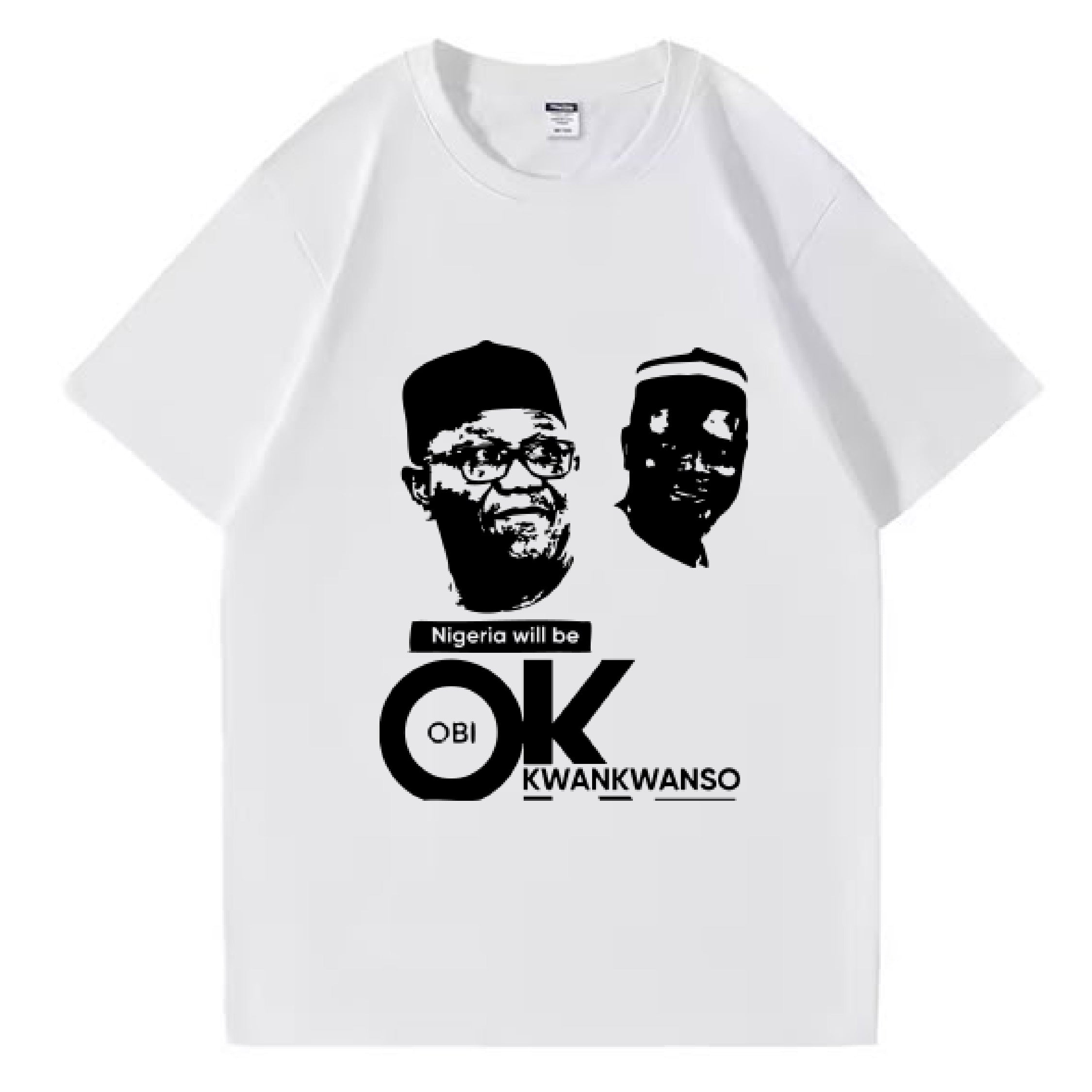 OK T-shirt featuring the campaign design for everyday wear
