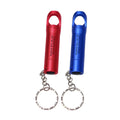 Red and blue Nigeria Will Be OK keychain torch and bottle opener